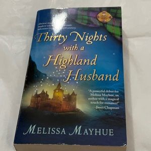 📚3/$5 or 6/$10💕Melissa Mayhue Thirty Nights with a Highland Husband